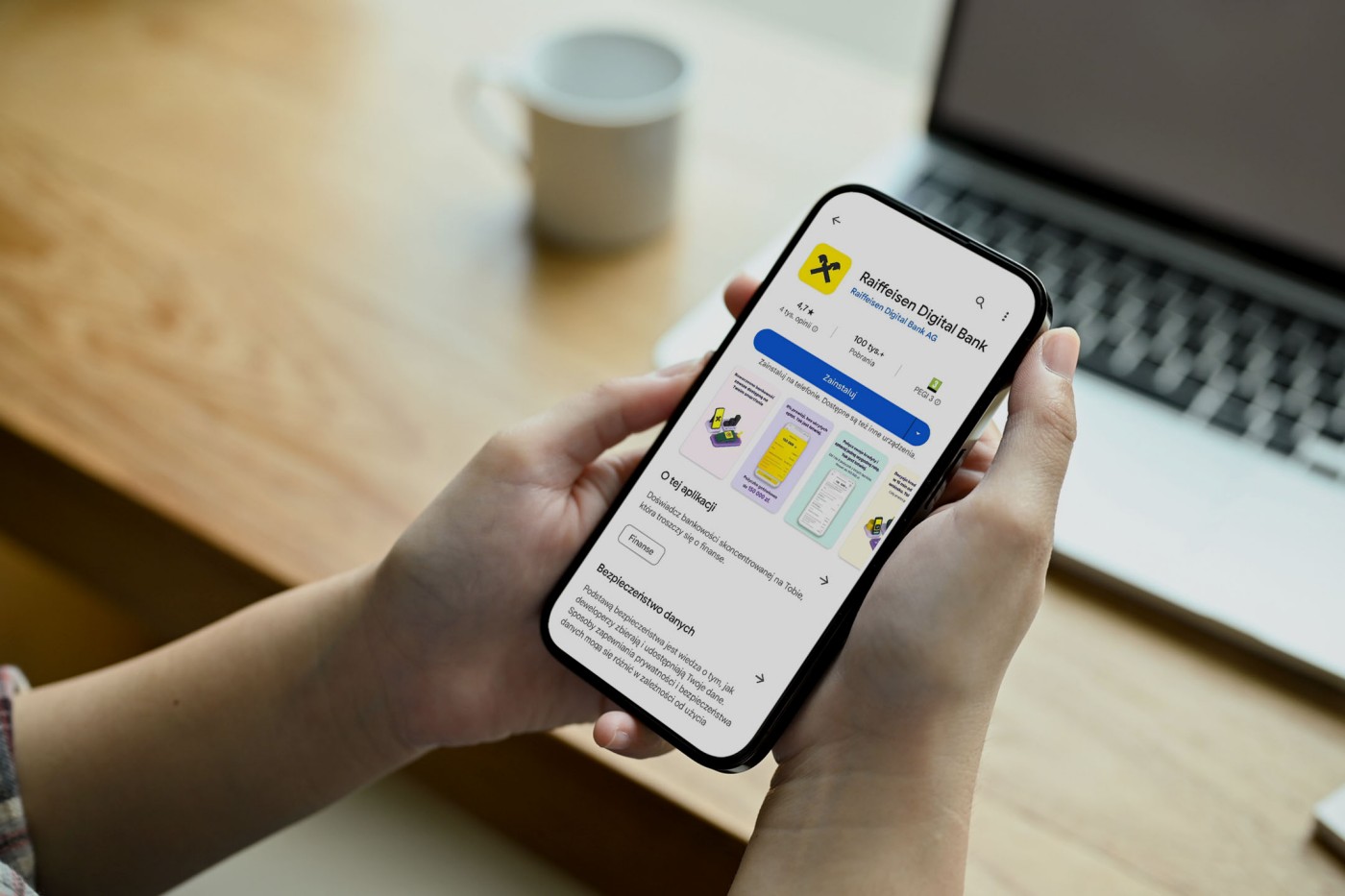 Raiffeisen Digital Bank do probrania.
